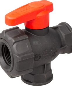 Válvula de bola de 3 vías 3/4"