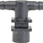 Nozzle holder 1/4" -  19mm hose tail