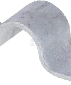 Fijación para tubo cincada 1/2"