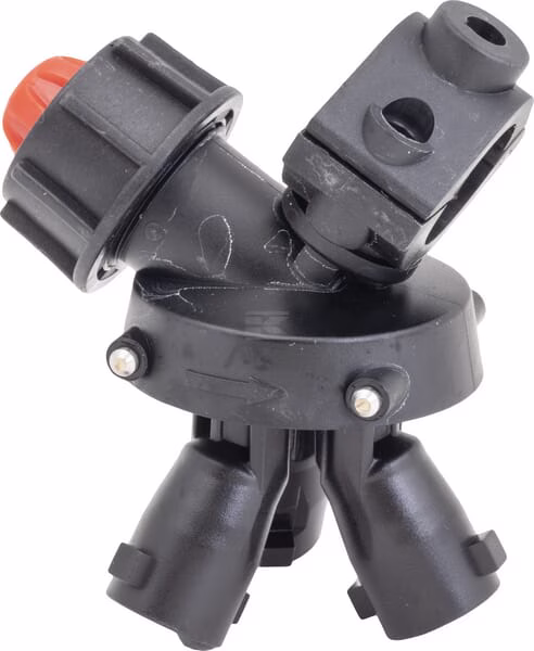 Portaboquillas Tri-Jet QJ - D.1/2"-10mm 3 Nozzle holder Tri-Jet QJ - D.1/2"-10mm