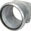 Fem. 8" + square flange Bauer 3 Fem. 8" + square flange Bauer