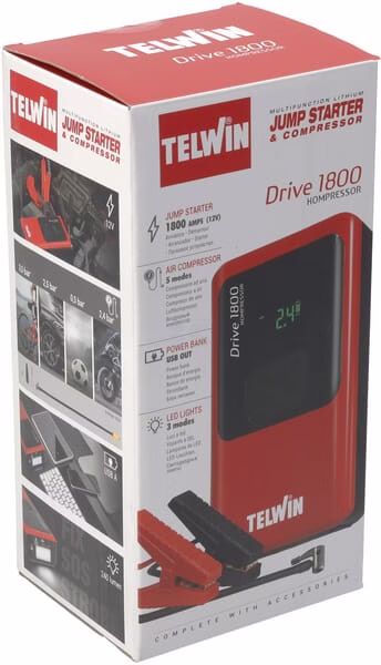 Booster DRIVE 1800 + compresor 5 Booster DRIVE 1800 + compresor