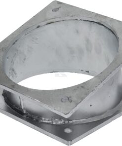 Elbow 17° + 2x flange 8