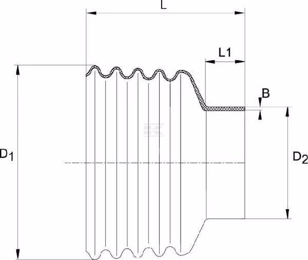 Cubierta pro SC12 R5 D145 L116