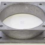Brida reducción para válvula de guillotina de 8"
