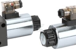 Válvula 8/3, 12V DC con acoplamiento