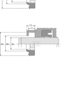 Rascador vástago ASU 60x70.6x5.3/7mm
