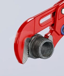 Llave de grifa para tubos 0-60 mm L: 420 mm, tipo 83.61 en forma de S, Knipex 13 Llave de grifa para tubos 0-42 mm L: 330 mm, tipo 83.61 en forma de S, Knipex