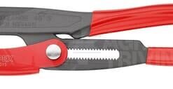 Llave de grifa para tubos 0-60 mm L: 420 mm, tipo 83.61 en forma de S, Knipex