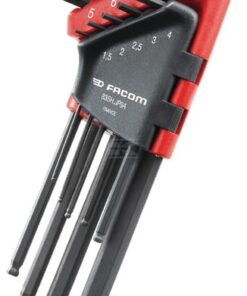 Llave Allen, 9 uds., con cabezal esférico