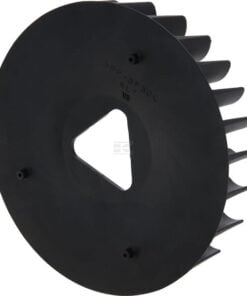 Fan, flywheel