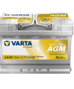 Batería, 12V 70Ah 760A, LA70 VARTA Professional Dual Purpose AGM
