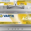 Batería, 12V 80Ah 800A, LA80 VARTA Professional Dual Purpose AGM