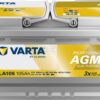 Batería, 12V 105Ah 950A, LA105 VARTA Professional Dual Purpose AGM 14 Batería, 12V 105Ah 950A, LA105 VARTA Professional Dual Purpose AGM