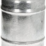 Boquilla doble galvanizada 8"