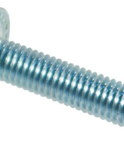 Tornillo de brida M6x12, galvanizado
