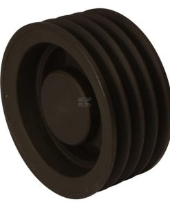 Polea para correa trapecial, 4 canales B o SPB, Ø177 mm, Kramp