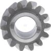 Pump drive intermediate wheel