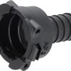 Fork coupling, female AF3, 20mm hose tail