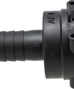 Fork coupling, female AF4, 20mm hose tail