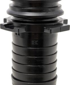 Fork coupling, male AF5, 38mm hose tail