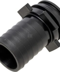 Fork coupling, male AF5, 38mm hose tail