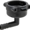 Fork coupling, female 90° AF3, 10mm hose tail