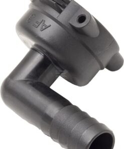Fork coupling, female 90° AF3, 16mm hose tail