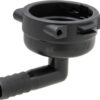 Fork coupling, female 90° AF4, 13mm hose tail