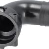 Fork coupling, female 90° AF5, 38mm hose tail