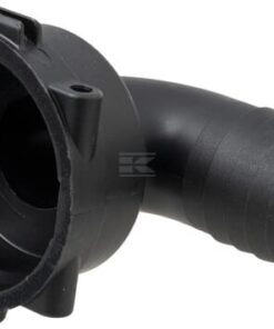 Fork coupling, female 90° AF7, 40mm hose tail