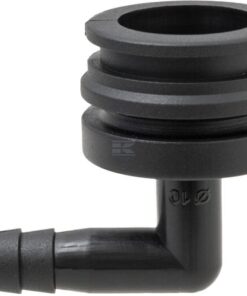 Fork coupling, male 90° AF3, 10mm hose tail