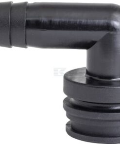 Fork coupling, male 90° AF3, 16mm hose tail