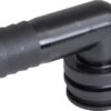Fork coupling, male 90° AF3, 20mm hose tail