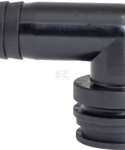 Fork coupling, male 90° AF3, 20mm hose tail