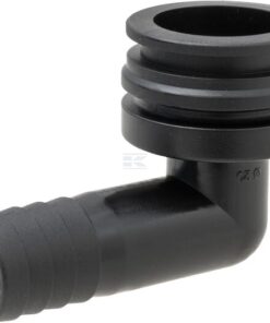 Acoplamiento de horquilla, macho 90° AF4, espiga para manguera de 20 mm