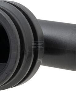 Fork coupling, male 90° AF5, 25mm hose tail