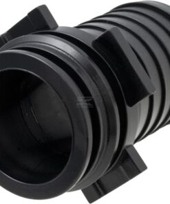 Fork coupling, male 90° AF5, 32mm hose tail