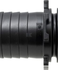 Fork coupling, male 90° AF5, 32mm hose tail