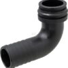 Fork coupling, male 90° AF5, 35mm hose tail 8 Fork coupling, male 90° AF5, 35mm hose tail