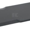 Rotary straw chopper knife 140x50x3mm diameter  12mm