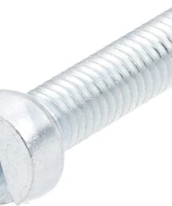 Tornillo de cabeza cilíndrica ranurada DIN84 M5 x 20 acero cincado 4.8 Kramp