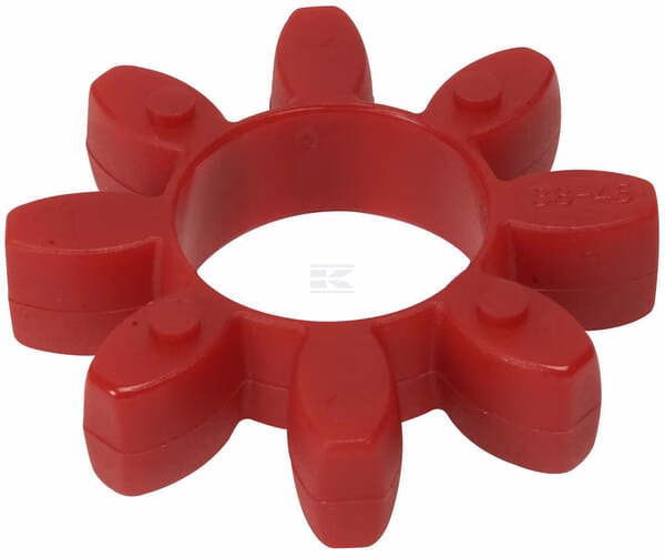 Corona dentada 42/55 98 Sh-A roja 1 Corona dentada 42/55 98 Sh-A roja