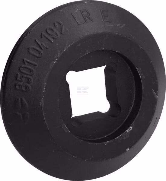 Bearing flange convex