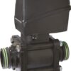 2-way electric bolted ball valves with fork couplings