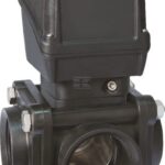 Llave esf. eléc. 3 vías 2"F