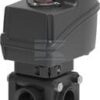 Electric 3-way ball valve 2"F side pos.IND.