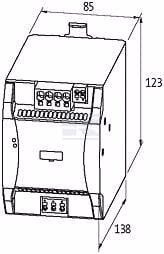 Su. corriente 230VAC/24VDC 20A