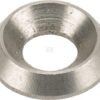 Roseta cónica M4x11x2,5 mm, acero inox., Kramp