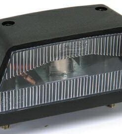 Number plate lamp 867 12V, 1.2m cable